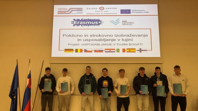 Predstavitev izkušenj z mobilnosti Erasmus+ iz Šolskega centra Škofja Loka