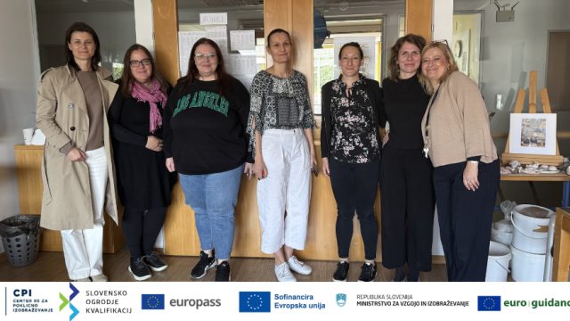 Študijski obisk mrež Euroguidance, Europass in SOK - EOK Slovenija v Cirius Kamnik